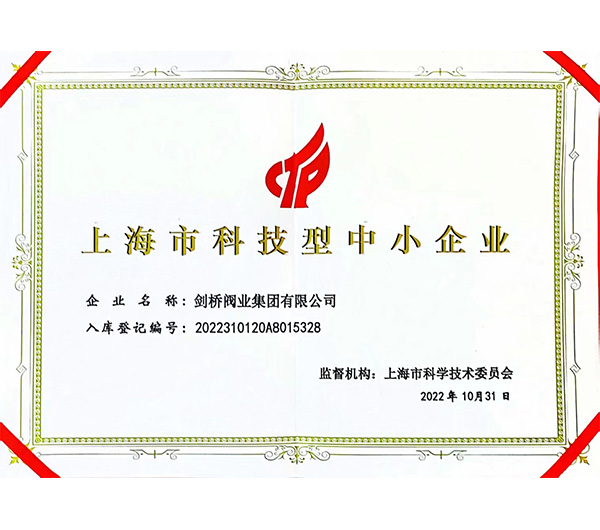 上海市科技型中小企业
